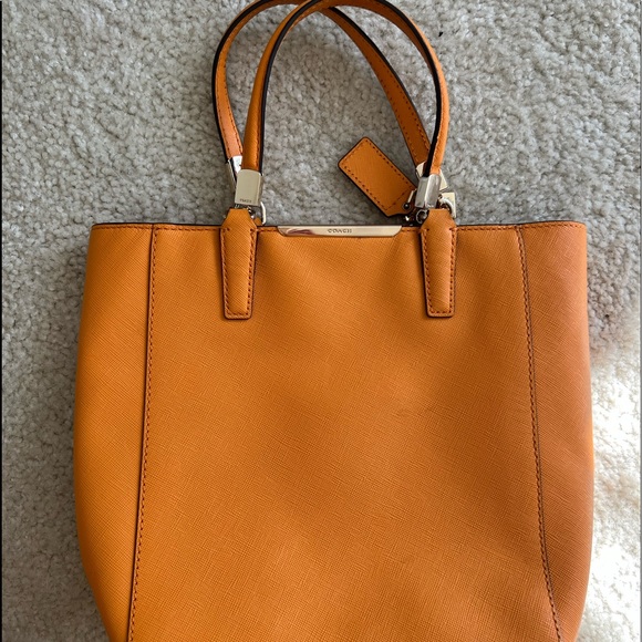Coach Madison Saffiano Mini Tote - Picture 2 of 12